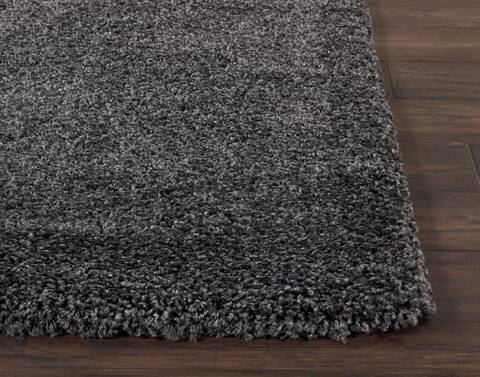 Nourison Malibu Shag Grey Runner 22 X 76 Area Rug 805-114060 Image 4