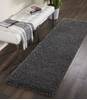 Nourison Malibu Shag Grey Runner 22 X 76 Area Rug  805-114060 Thumb 3