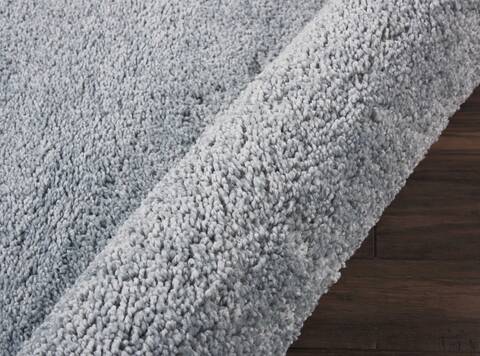 Nourison Malibu Shag Grey Runner 22 X 910 Area Rug 805-114063 Image 2