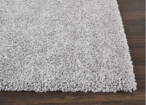 Nourison Malibu Shag Grey Runner 22 X 910 Area Rug 805-114066 Image 4