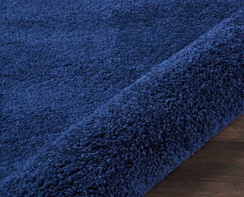 Nourison Malibu Shag Blue Runner 22 X 910 Area Rug 805-114069 Image 2