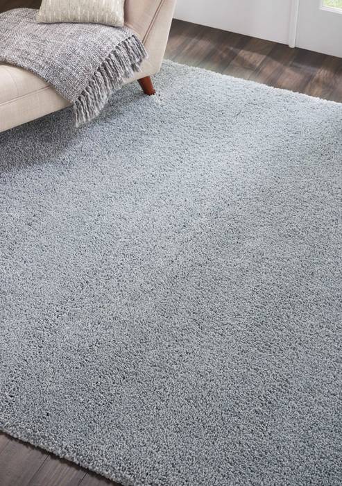 Nourison MALIBU SHAG Grey Square 67 X 67 Area Rug 805-114076 Image 4