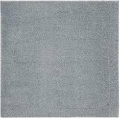 Nourison MALIBU SHAG Grey Square 6'7" X 6'7" Area Rug  805-114076