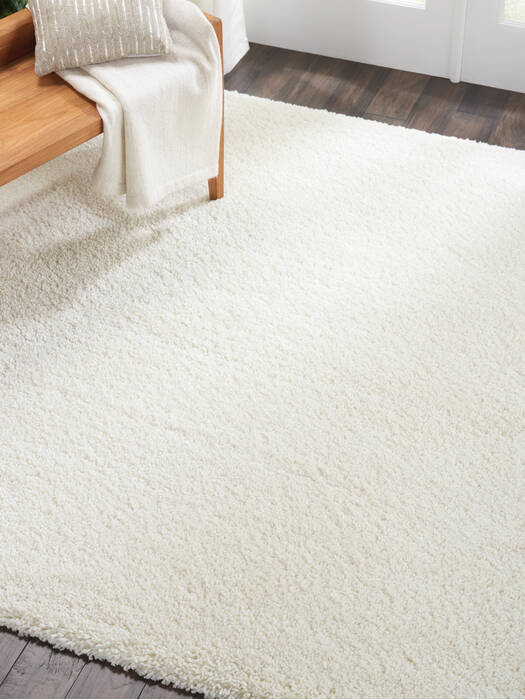 Nourison Malibu Shag Beige Square 67 X 67 Area Rug 805-114092 Image 4