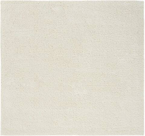 Nourison Malibu Shag Beige Square 67 X 67 Area Rug 805-114092 Image 0
