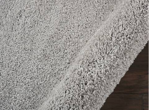 Nourison Malibu Shag Grey Round 67 X 67 Area Rug 805-114110 Image 2