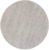 Nourison Malibu Shag Grey Round 710 X 710 Area Rug 805-114113 Thumb 0
