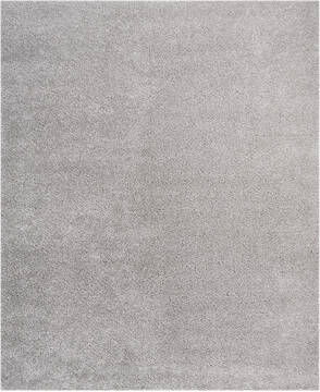Nourison Malibu Shag Grey Rectangle 8x10 ft Polypropylene Carpet 114115