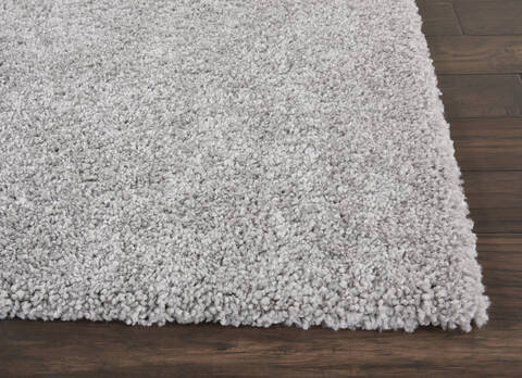 Nourison Malibu Shag Grey 910 X 132 Area Rug 805-114117 Image 5