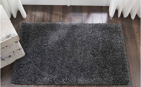 Nourison Malibu Shag Grey 26 X 40 Area Rug 805-114118 Image 3