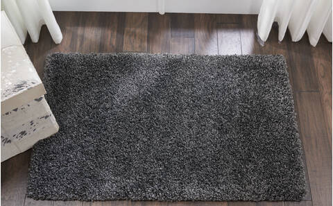 Nourison Malibu Shag Grey 26 X 40 Area Rug 805-114118 Image 4