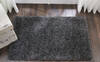 Nourison Malibu Shag Grey 26 X 40 Area Rug  805-114118 Thumb 4