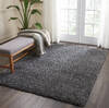 Nourison Malibu Shag Grey 53 X 73 Area Rug  805-114121 Thumb 3