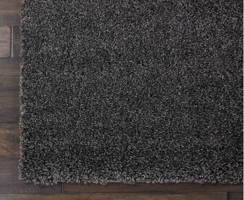 Nourison Malibu Shag Grey 67 X 96 Area Rug 805-114124 Image 1