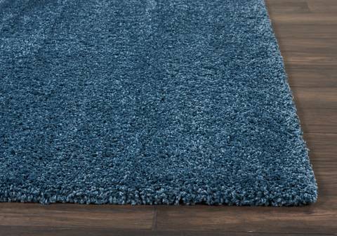 Nourison MALIBU SHAG Blue 26 X 40 Area Rug 805-114130 Image 3