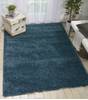 Nourison MALIBU SHAG Blue 53 X 73 Area Rug  805-114133 Thumb 2