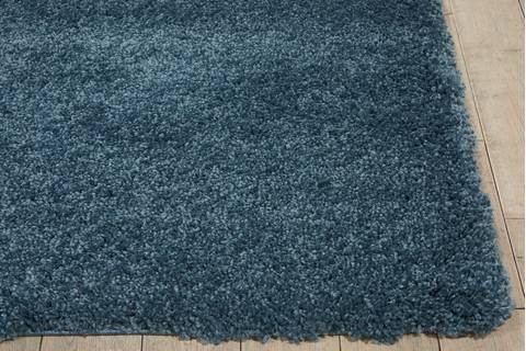 Nourison MALIBU SHAG Blue 710 X 910 Area Rug 805-114139 Image 2