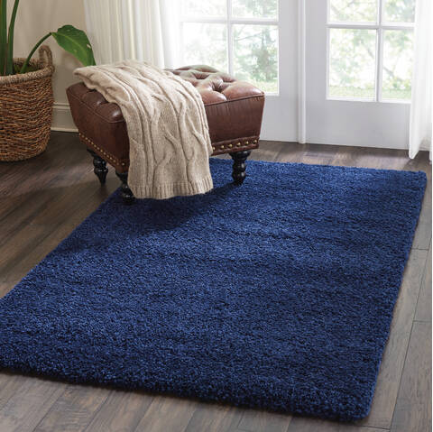 Nourison Malibu Shag Blue 311 X 511 Area Rug 805-114143 Image 3
