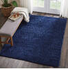 Nourison Malibu Shag Blue 53 X 73 Area Rug  805-114145 Thumb 4