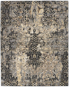 Nourison Majestic Black 7'9" X 9'9" Area Rug  805-114155