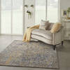 Nourison Majestic Beige 56 X 80 Area Rug  805-114156 Thumb 5