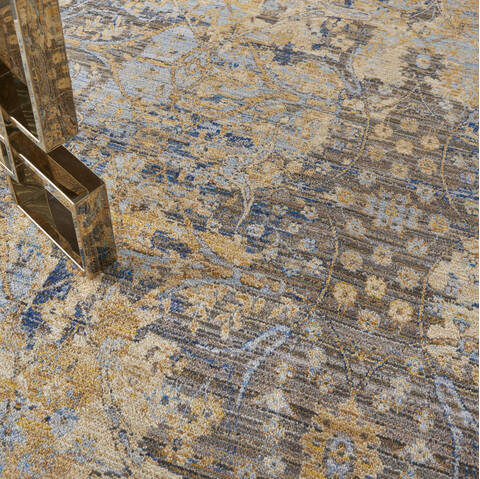Nourison Majestic Beige 96 X 128 Area Rug 805-114158 Image 4