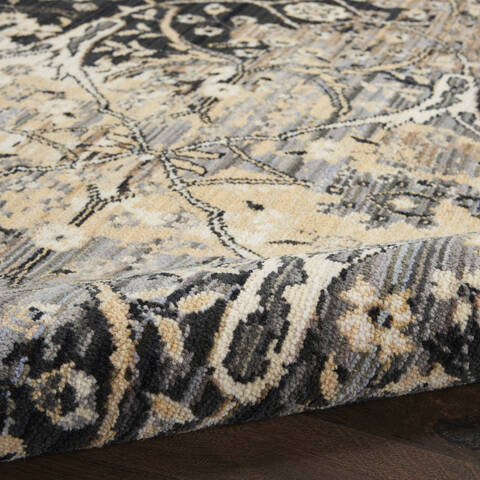 Nourison Majestic Black 96 X 128 Area Rug 805-114159 Image 2