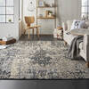 Nourison Majestic Black 96 X 128 Area Rug 805-114159 Thumb 3
