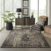 Nourison Majestic Black 56 X 80 Area Rug  805-114161 Thumb 3