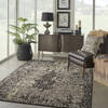 Nourison Majestic Black 56 X 80 Area Rug  805-114161 Thumb 5