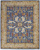 Nourison Majestic Blue 79 X 99 Area Rug  805-114162 Thumb 0