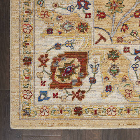 Nourison Majestic Grey 79 X 99 Area Rug 805-114166 Image 1