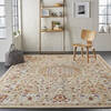 Nourison Majestic Grey 79 X 99 Area Rug  805-114166 Thumb 3