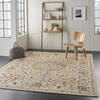 Nourison Majestic Grey 79 X 99 Area Rug  805-114166 Thumb 5