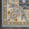 Nourison Majestic Blue 79 X 99 Area Rug  805-114167 Thumb 1