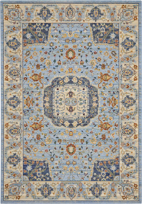 Nourison Majestic Blue 56 X 80 Area Rug 805-114168 Image 0