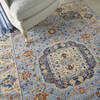 Nourison Majestic Blue 56 X 80 Area Rug 805-114168 Thumb 4