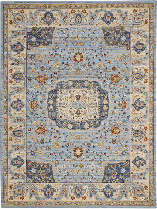 Nourison Majestic Blue 86 X 116 Area Rug 805-114169 Image 0