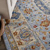 Nourison Majestic Blue 86 X 116 Area Rug 805-114169 Thumb 4