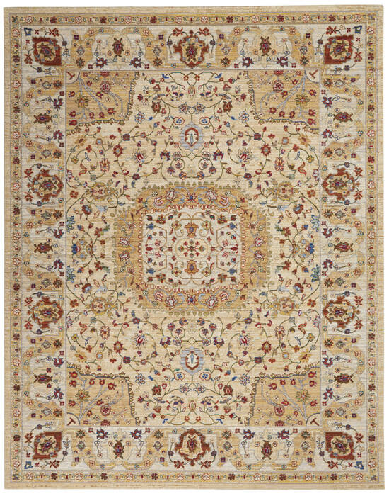 Nourison Majestic Grey 96 X 128 Area Rug 805-114171 Image 0