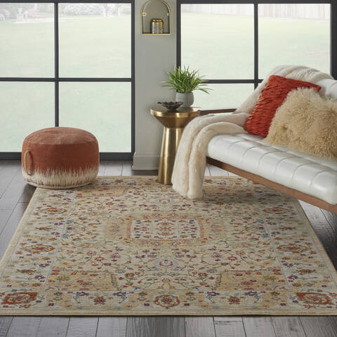 Nourison Majestic Grey 56 X 80 Area Rug 805-114173 Image 3