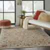 Nourison Majestic Grey 56 X 80 Area Rug 805-114173 Thumb 5