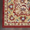 Nourison Majestic Red 79 X 99 Area Rug  805-114174 Thumb 1