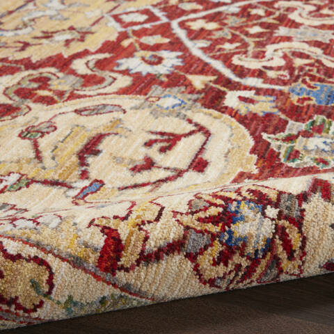 Nourison Majestic Red 56 X 80 Area Rug 805-114175 Image 2