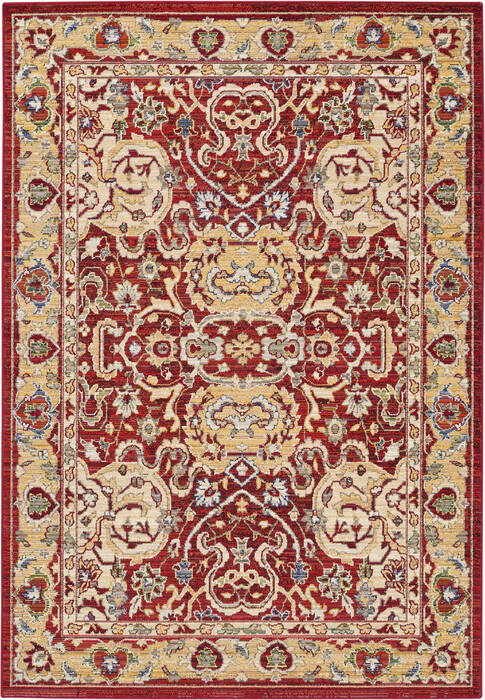 Nourison Majestic Red 56 X 80 Area Rug 805-114175 Image 0