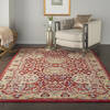 Nourison Majestic Red 56 X 80 Area Rug  805-114175 Thumb 3