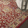 Nourison Majestic Red 56 X 80 Area Rug  805-114175 Thumb 4