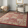 Nourison Majestic Red 56 X 80 Area Rug  805-114175 Thumb 5