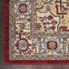 Nourison Majestic Red 79 X 99 Area Rug  805-114178 Thumb 1