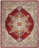 Nourison Majestic Red 79 X 99 Area Rug  805-114178 Thumb 0